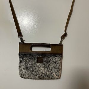 STS ranch cowhide clutch